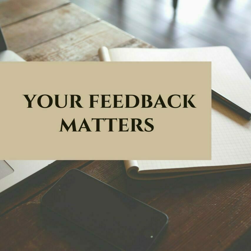 feedback ; your feedback matters ; informacja zwrotna